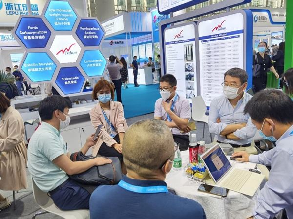 慧聚藥業(yè)參加2021廣州API China